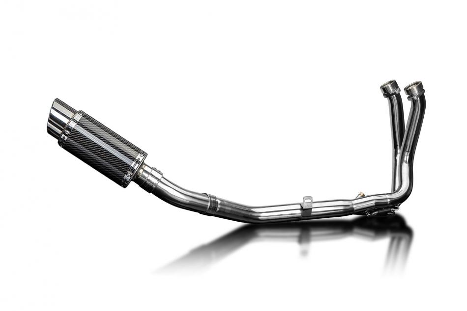 Honda CB750 Hornet 2023-25 Echappement Complet 2-1 Silencieux 200mm Rond Carbone