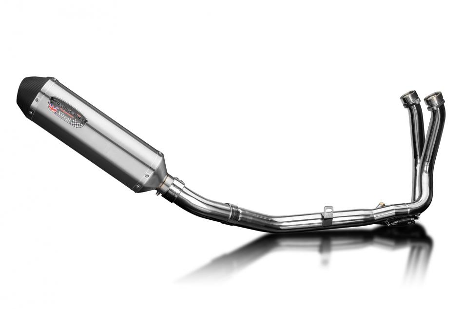 Honda CB750 Hornet 2023-25 Echappement Complet 2-1 Silencieux 343mm X-Ovale Inox
