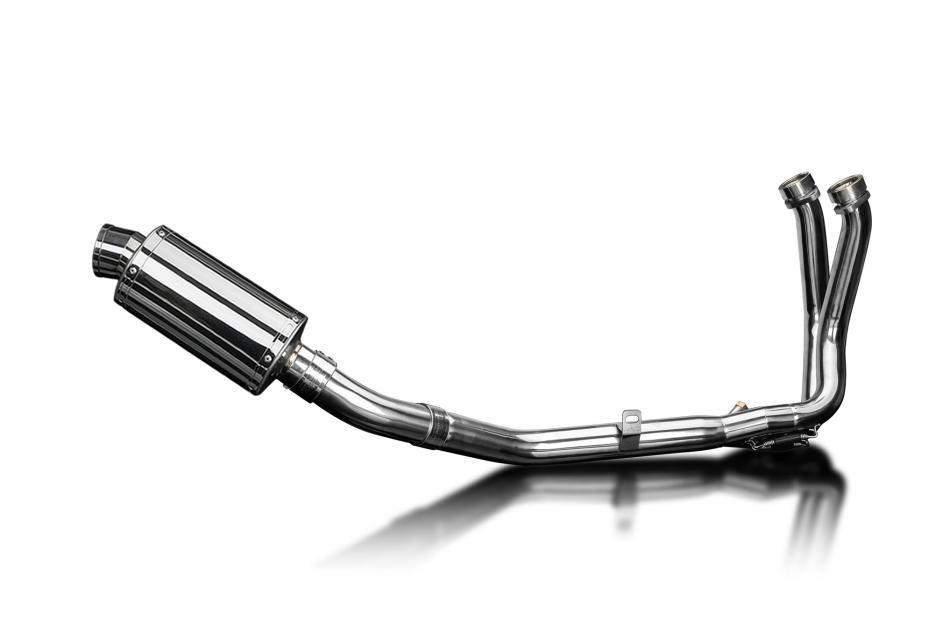 Honda CB750 Hornet 2023-25 Echappement Complet 2-1 Silencieux 225mm Ovale Inox