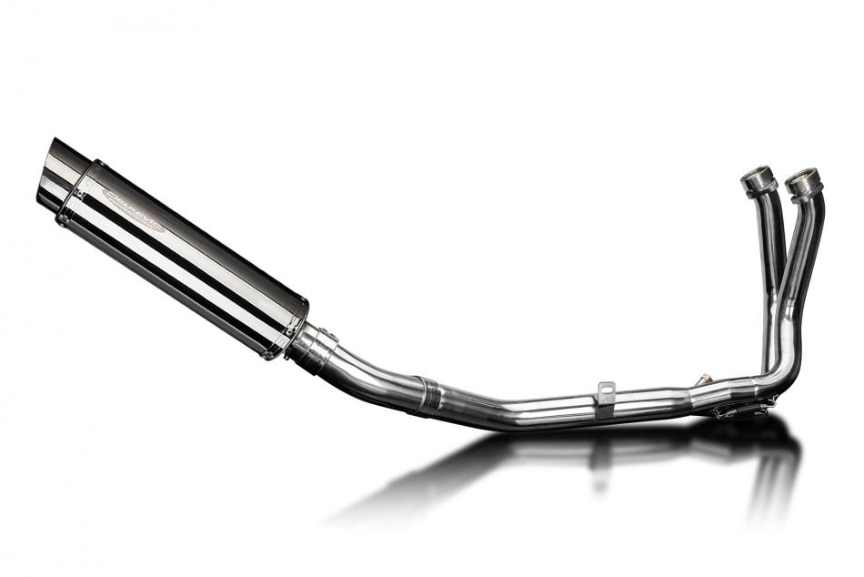 Honda CB750 Hornet 2023-2025 Echappement Complet 2-1 Silencieux 350mm Rond Inox