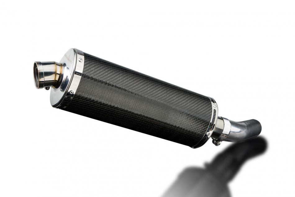 KAWASAKI ZX10R NINJA 2008-2010 Echappement Silencieux 350mm Ovale Carbone