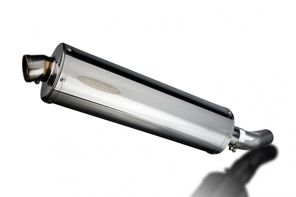 SUZUKI GSXR600 2008-2010 Echappement Silencieux 450mm Ovale Inox