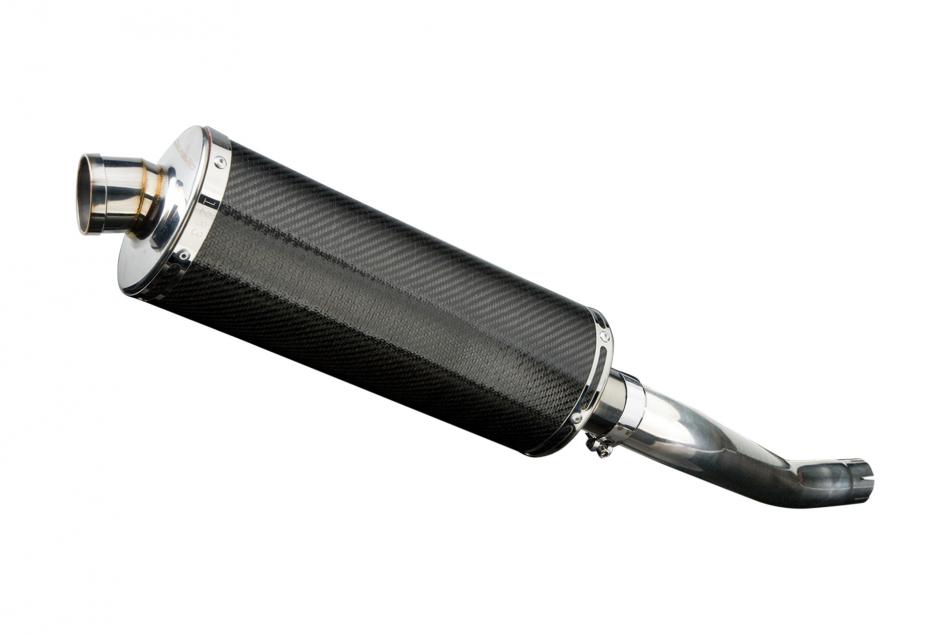 YAMAHA TDM850 1991-2001 Echappement Silencieux 350mm Ovale Carbone