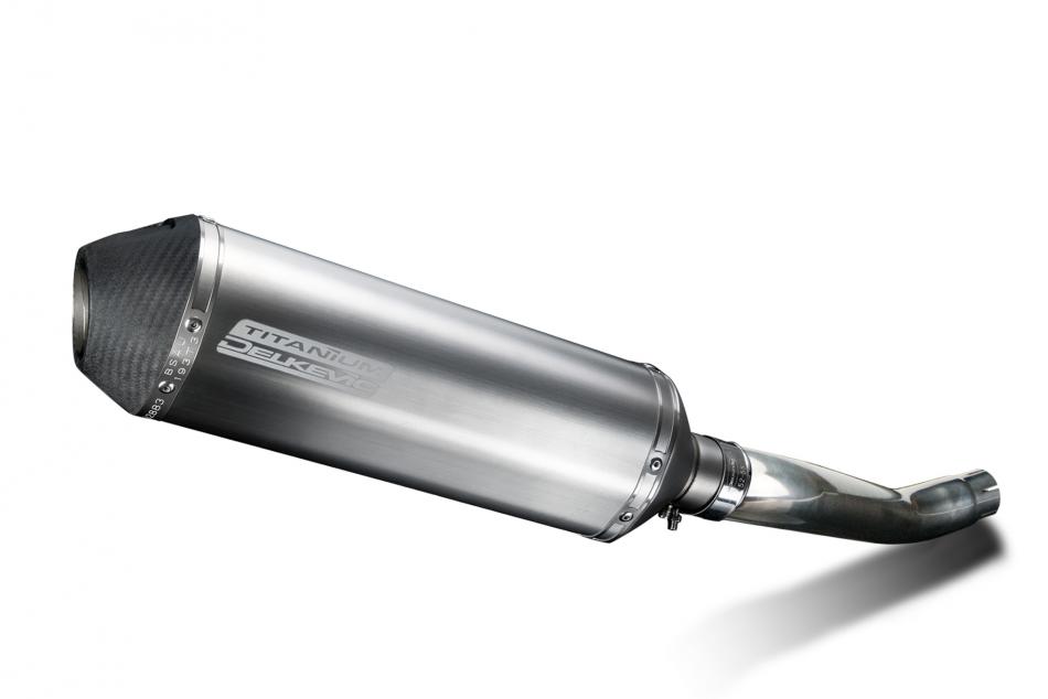 YAMAHA TDM850 1991-2001 Echappement Silencieux 343mm X-Ovale Titane
