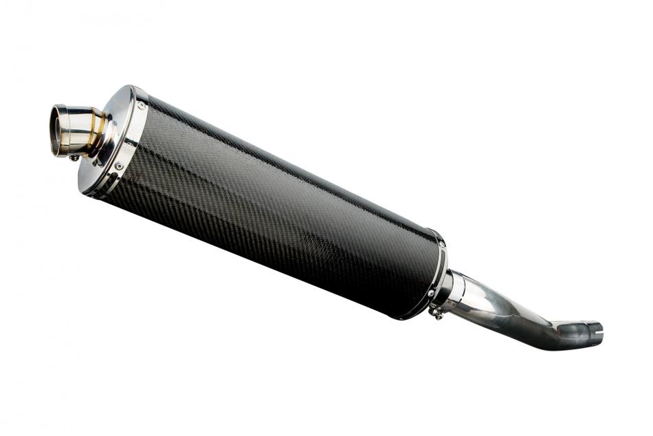 YAMAHA TDM850 1991-2001 Echappement Silencieux 450mm Ovale Carbone