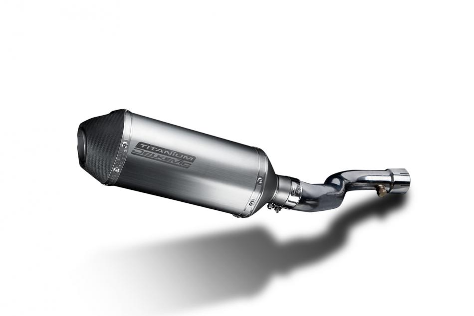 SUZUKI GSXR1000 K9 2009-2011 Echappement DECAT Silencieux 260mm X-Ovale Titane