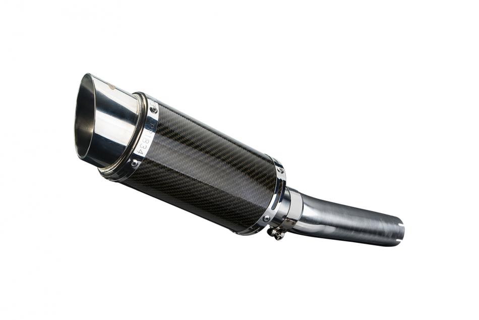 HONDA CBF600 S/N 2004-2007 Echappement Silencieux 200mm Rond Carbone PISTE