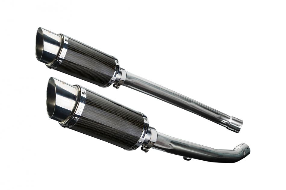 KAWASAKI ZZR1400 ZX14 2012-2023 Echappement Pot 200mm Rond Carbone PISTE