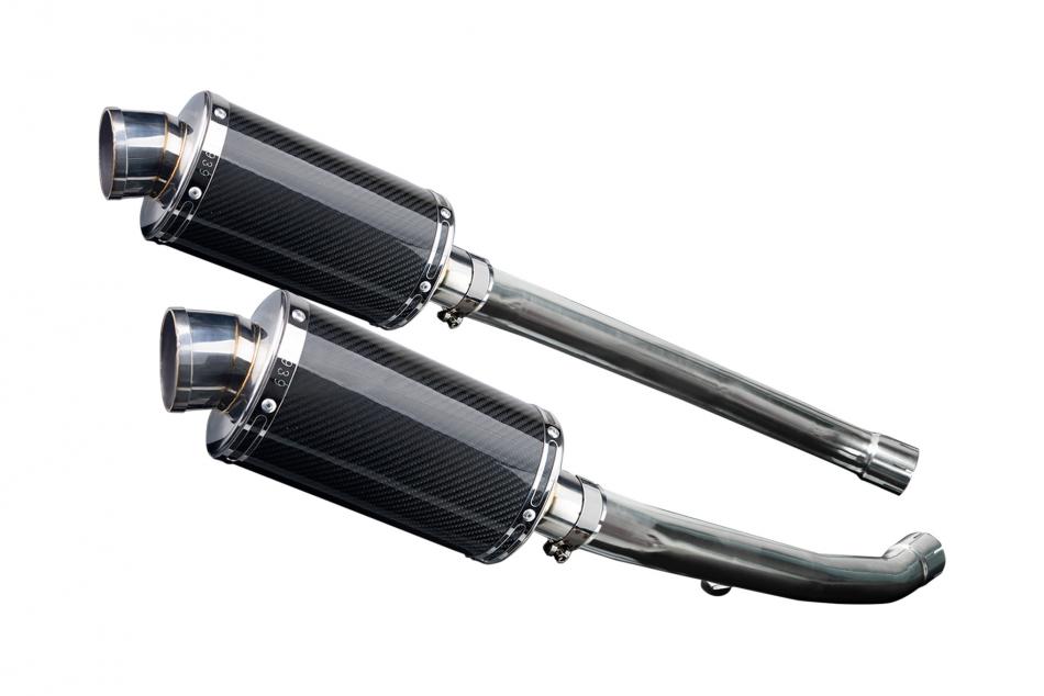 Kawasaki ZZR1400 ZX14 2012-2023 Echappement Pot 225mm Ovale Carbone PISTE