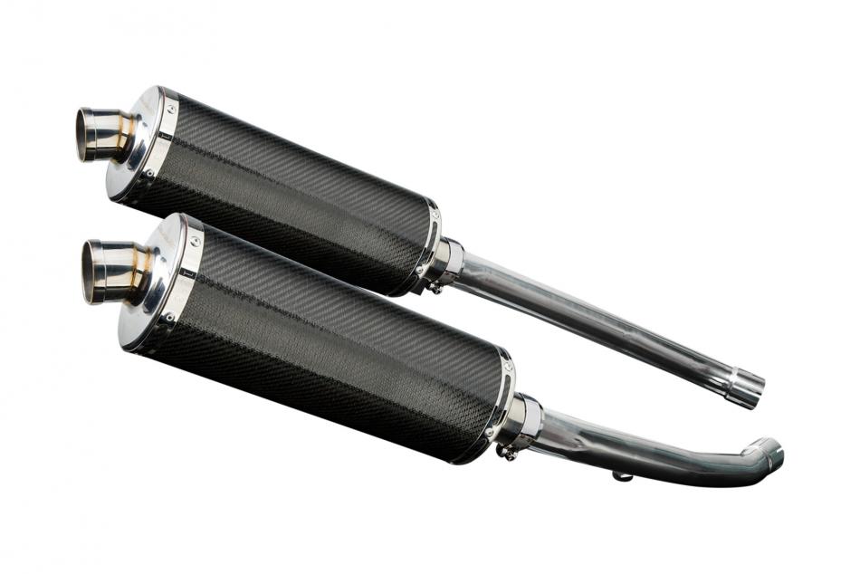 Kawasaki ZZR1400 ZX14 2012-2023 Echappement Silencieux 350mm Ovale Carbone