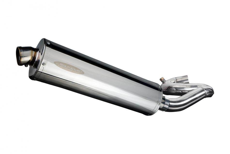 HONDA CBR1000RR FIREBLADE 2008-2015 Echappement Silencieux 450mm Ovale Inox