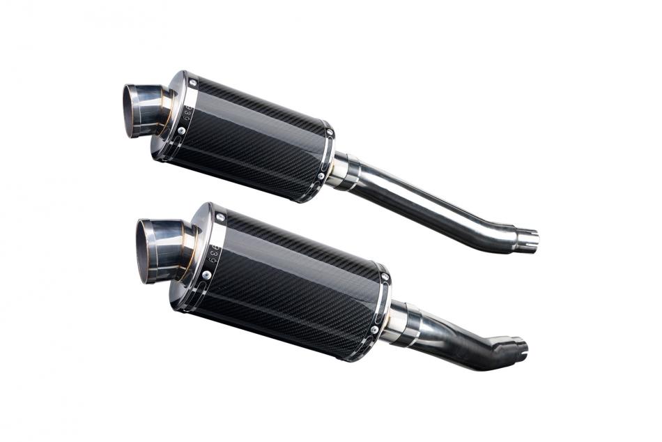 YAMAHA TDM900 2002-2013 Echappement Silencieux 225mm Ovale Carbone PISTE