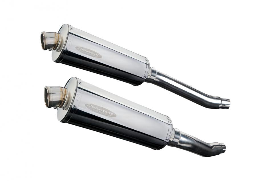 YAMAHA TDM900 2002-2013 Echappement Silencieux 350mm Ovale Inox