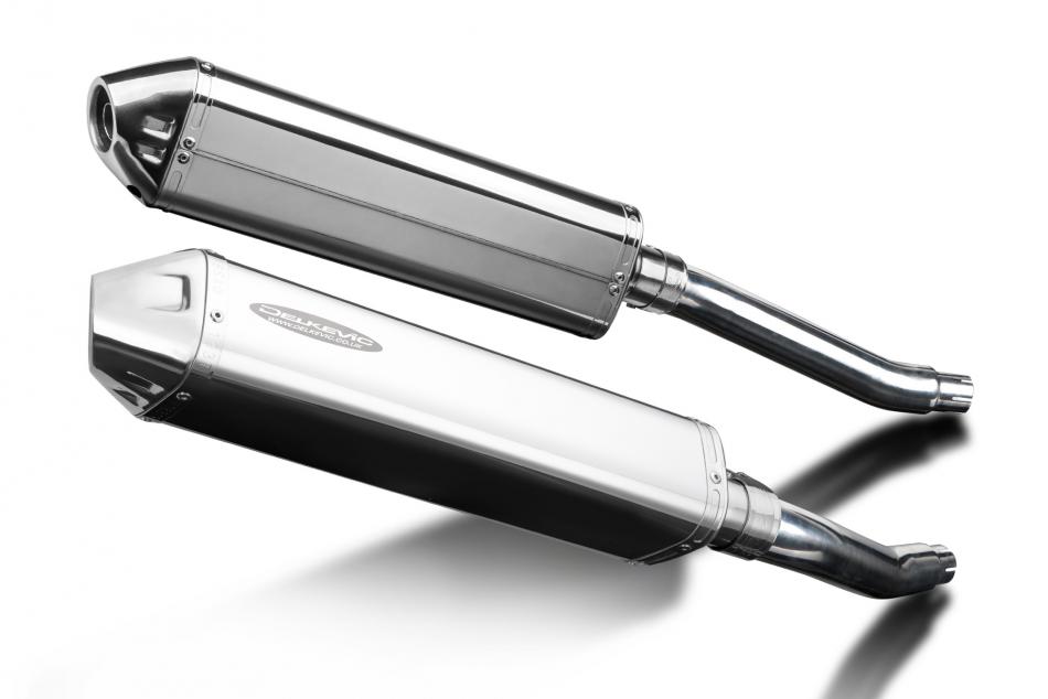 Yamaha TDM900 2002-2013 Echappement KIT-Silencieux 420mm Tri-Ovale Inox