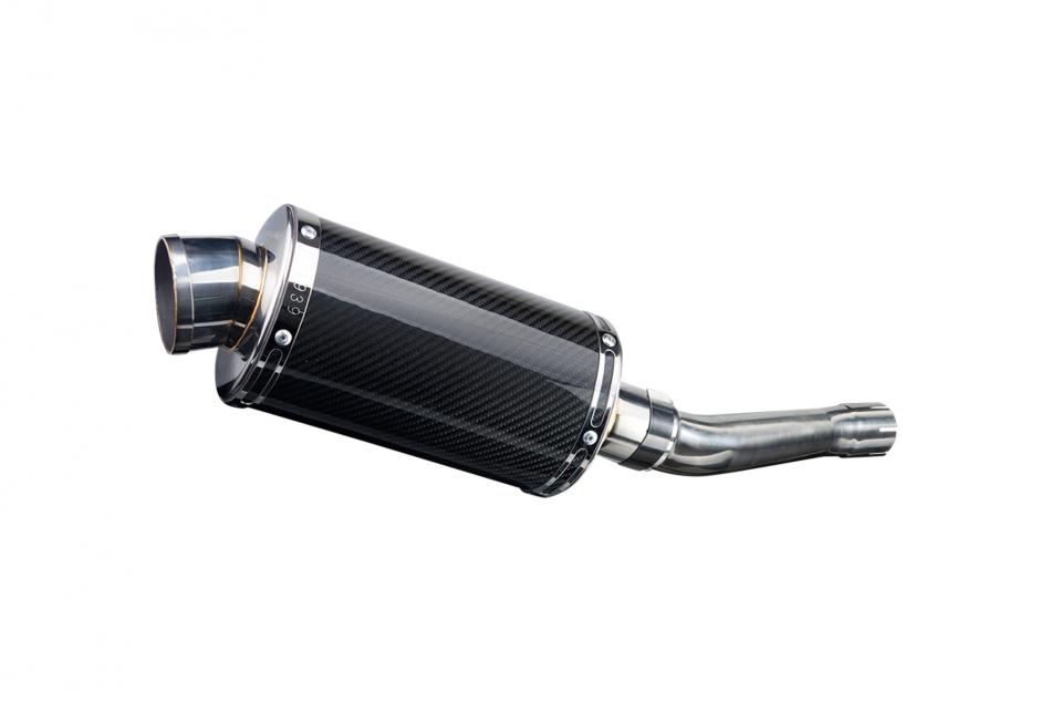 HONDA CBR250R MC41 2011-13 Echappement Silencieux 225mm Ovale Carbone PISTE