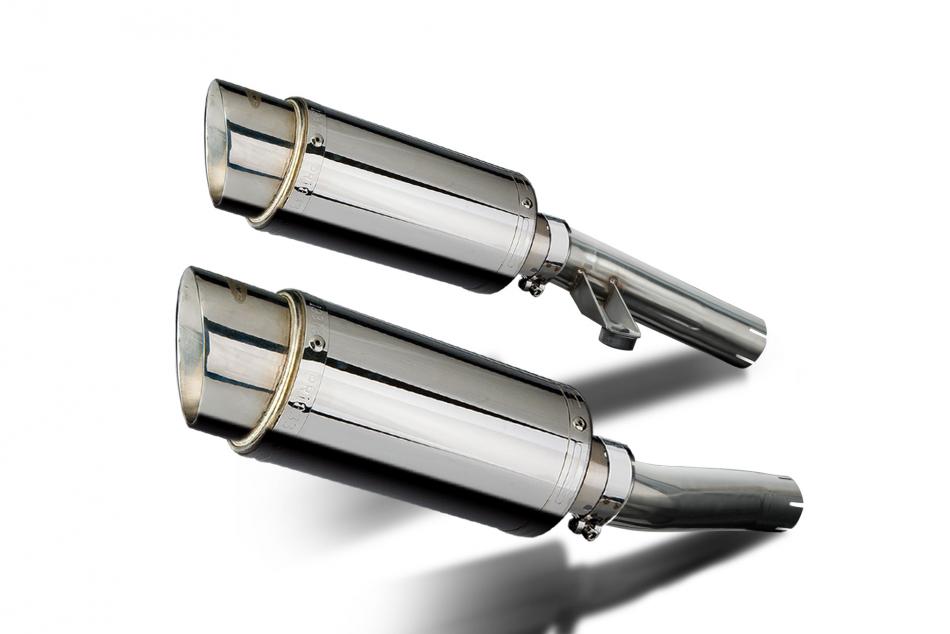 KAWASAKI ZZR1200 Ninja 2002-2005 Echappement Silencieux 200mm Rond Inox PISTE