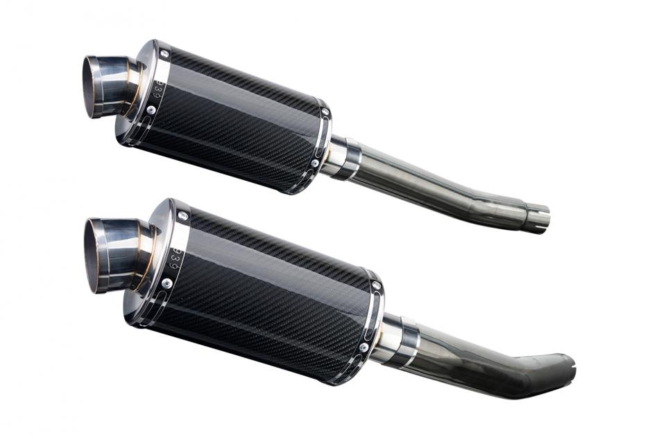 SUZUKI GSX1300R HAYABUSA 2008-2019 Echappement Silencieux 225 Ovale Carbon PISTE
