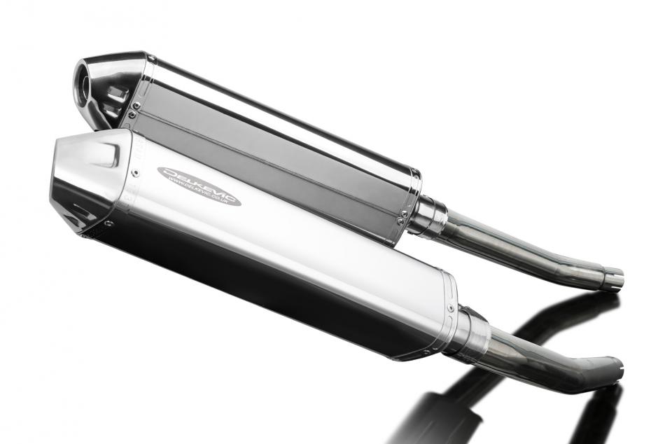 SUZUKI GSX1300R HAYABUSA 2008-19 Echappement Silencieux 420mm Tri-Ovale Inox