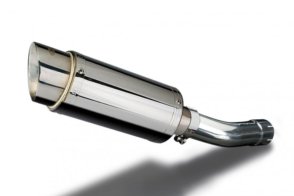 SUZUKI GSF650 BANDIT 2007-2014 Echappement Silencieux 200mm Rond Inox PISTE
