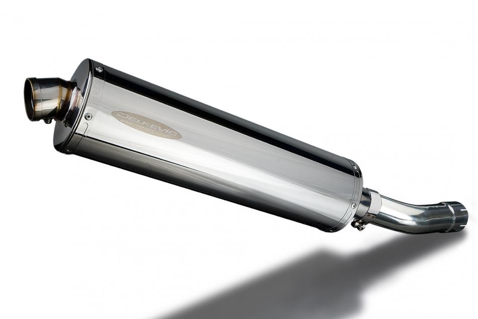SUZUKI GSF650 BANDIT 2007-2014 Echappement Silencieux 450mm Ovale Inox