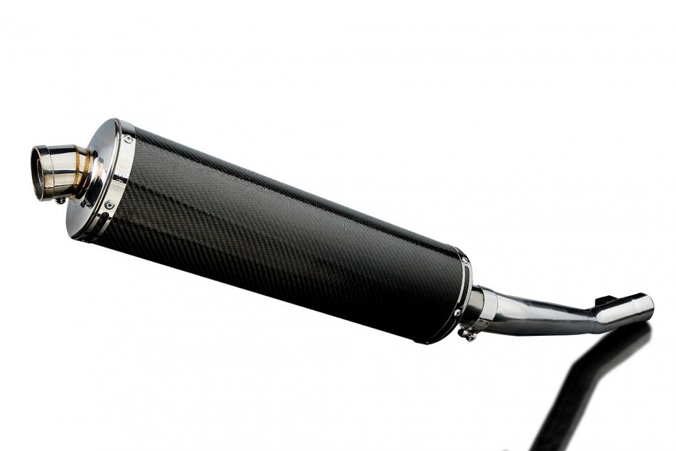 SUZUKI GSF650 BANDIT 2005-2007 Echappement Silencieux 450mm Ovale Carbone