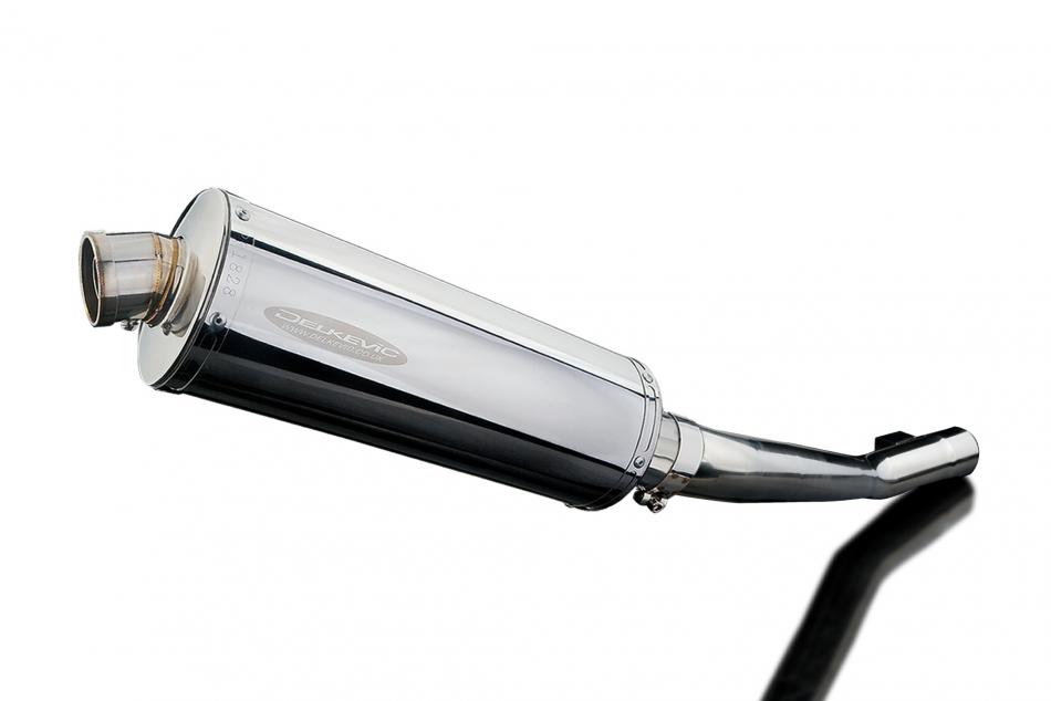 SUZUKI GSF600 BANDIT 1995-2005 Echappement Silencieux 350mm Ovale Inox