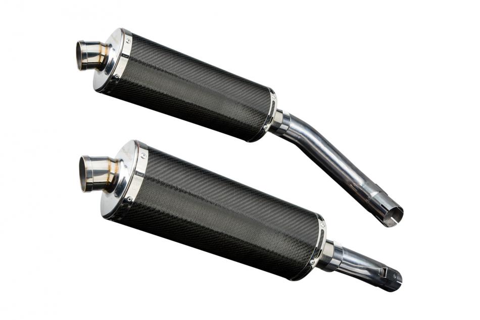 YAMAHA YZF-R1 YZFR1 2009-2014 Echappement Silencieux 350mm Ovale Carbone