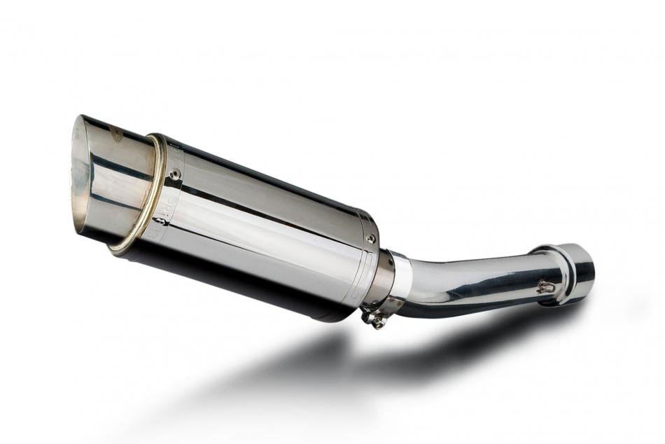 APRILIA TUONO/R/FACTORY 2002-2005 Echappement silencieux 200mm Rond Inox PISTE