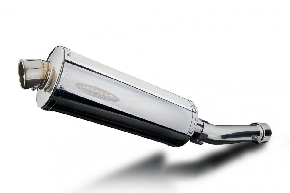 APRILIA TUONO R FACTORY 2002-05 Echappement Silencieux 350mm Ovale Inox