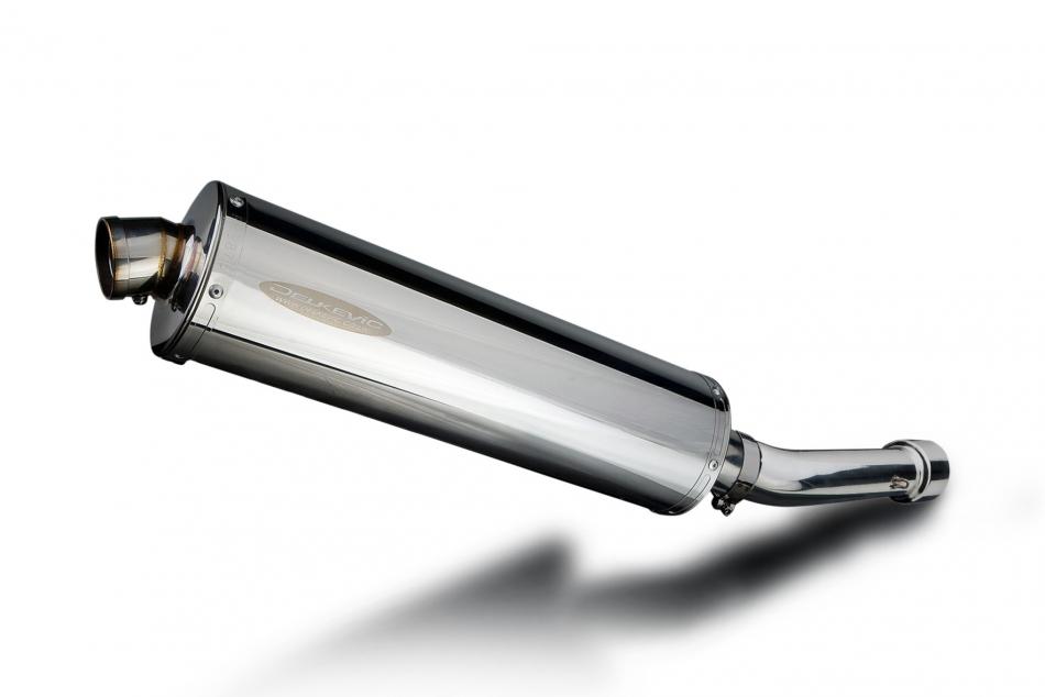 APRILIA TUONO R FACTORY 2002-2005 Echappement Silencieux 450mm Ovale Inox