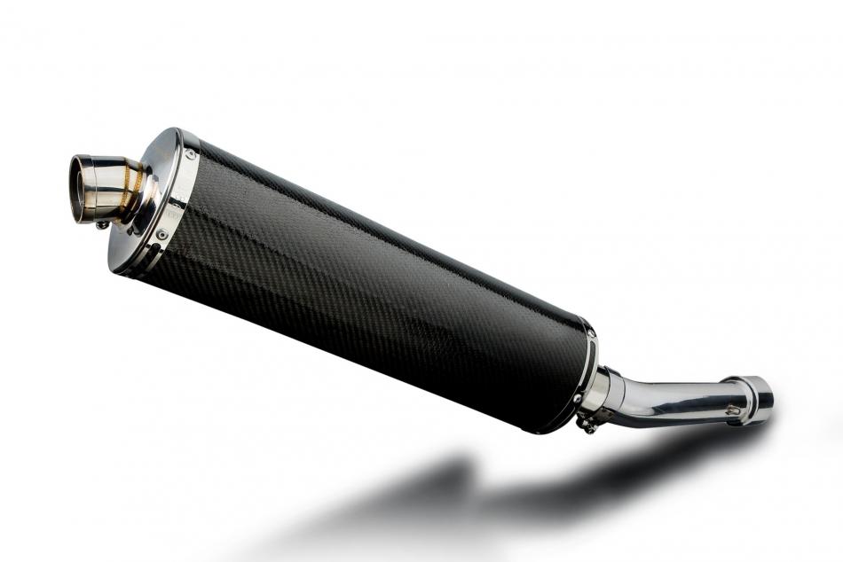 APRILIA TUONO R FACTORY 2002-05 Echappement Silencieux 450mm Ovale Carbone