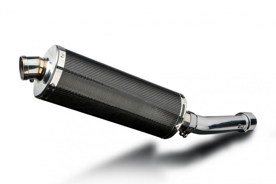 APRILIA TUONO R FACTORY 2002-2005 Echappement Silencieux 350mm Ovale Carbone