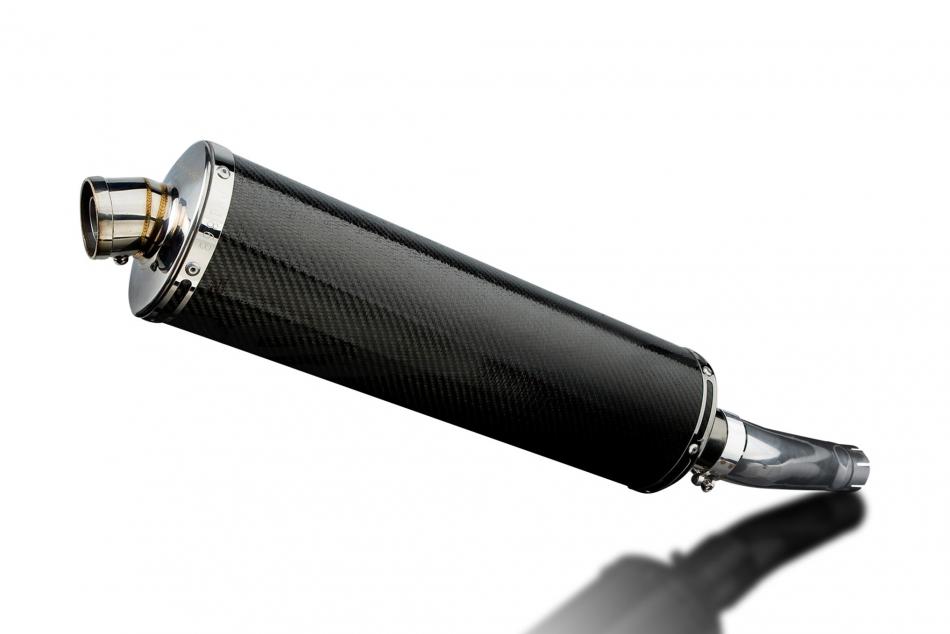 SUZUKI GSXR750 2008-2010 Echappement Silencieux 450mm Ovale Carbone
