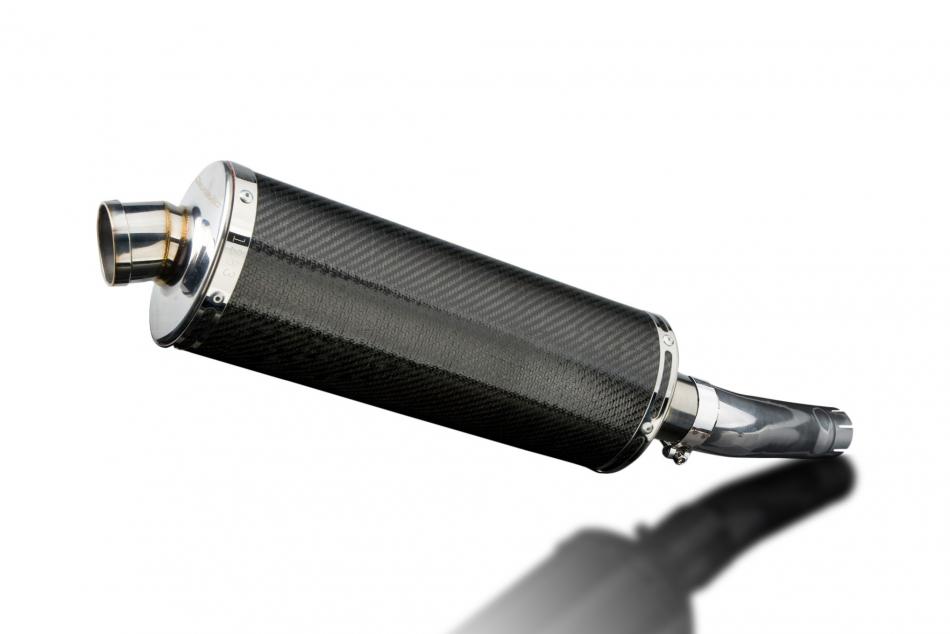 SUZUKI GSXR750 GSX-R750 2008-2010 Echappement Silencieux 350mm Ovale Carbone