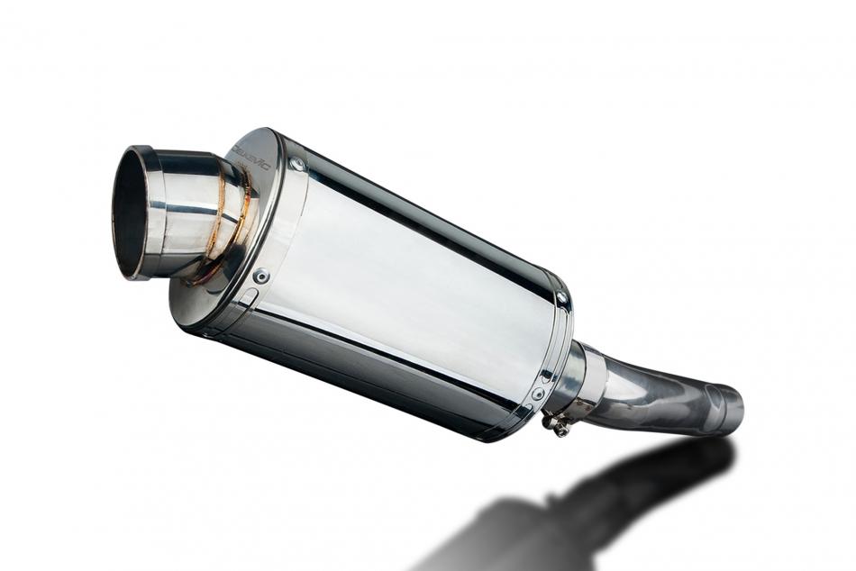 SUZUKI GSXR750 GSX-R750 2008-2010 Echappement Silencieux 225mm Ovale Inox PISTE