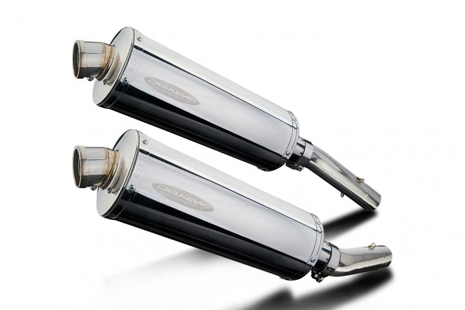 APRILIA TUONO1000R FACTORY 2006-2010 Echappement Silencieux 350mm Ovale Inox