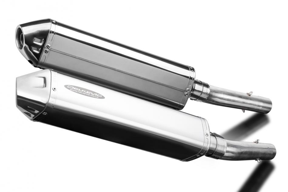 Aprilia Tuono 1000R Factory 06-10 Echappement KIT-Silencieux 420mm TriOvale Inox