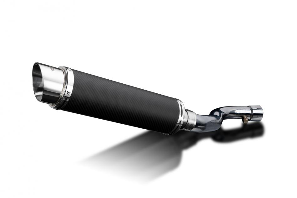 SUZUKI GSXR1000 K9 2009-11 Echappement D�CAT Silencieux 350mm Rond Carbone