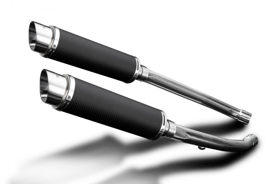 Kawasaki ZZR1400 ZX14 2012-2023 Echappement Silencieux 350mm Rond Carbone