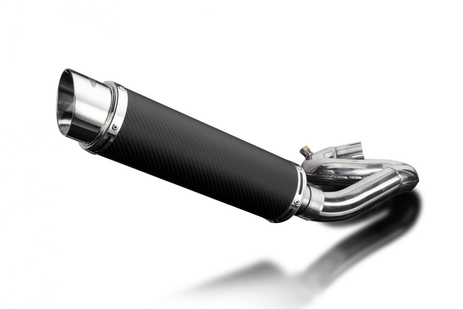 HONDA CBR1000RR FIREBLADE 08-15 Echappement Silencieux 350mm Rond Carbone