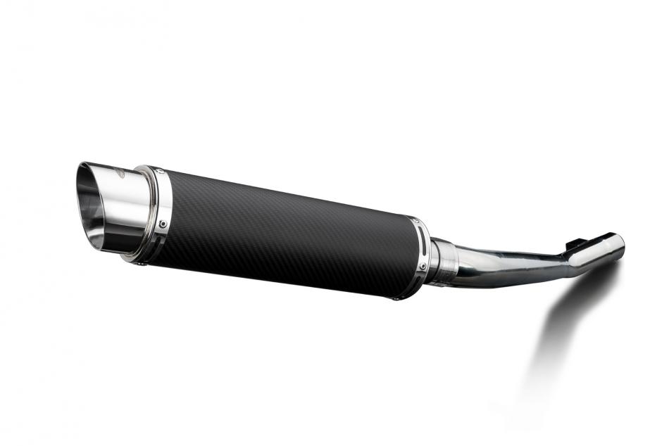 SUZUKI GSF600 BANDIT 1995-2005 Echappement Silencieux 350mm Rond Carbone