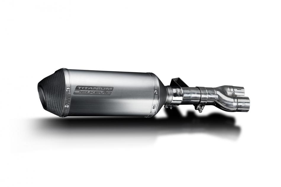 Honda NT400 Bros NT650 Hawk 88-92 Echappement KIT-Silencieux 260mm XOvale Titane