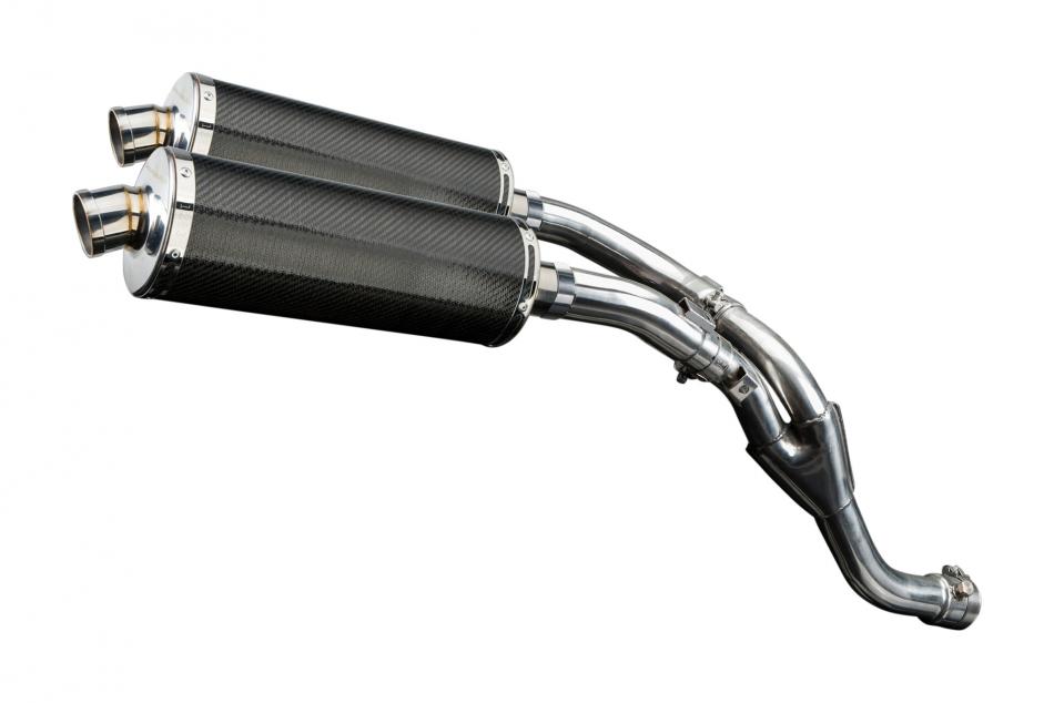 YAMAHA YZF-R1 YZFR1 09-14 Echappement DECAT Silencieux 350mm Ovale Carbone