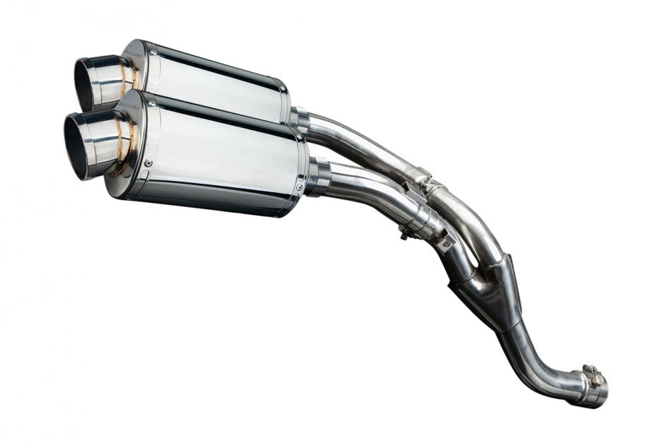 Yamaha YZF-R1 YZFR1 2009-2014 Echappement KIT-Silencieux 225mm Ovale Inox