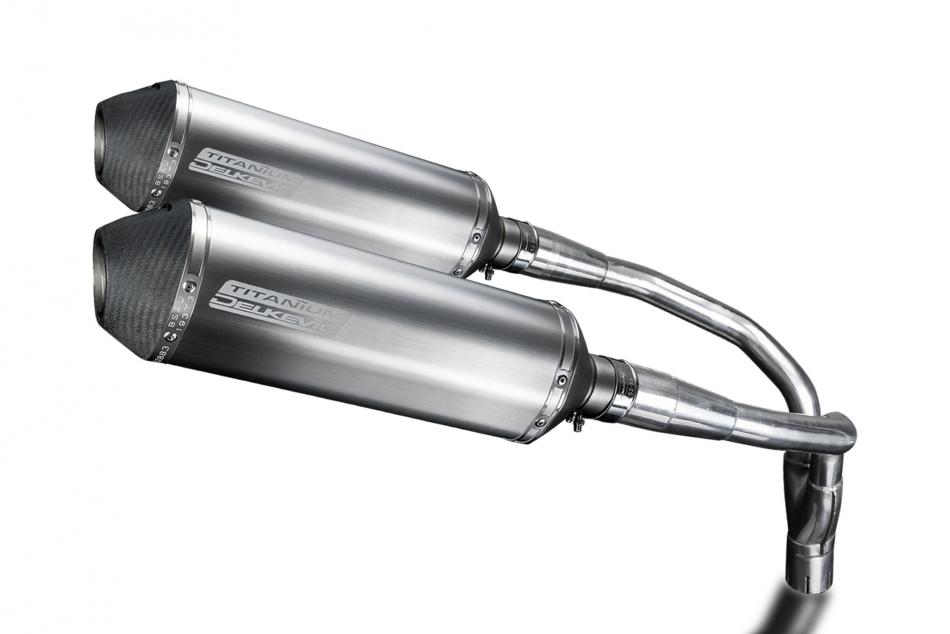 HONDA CB900F HORNET 2001-2009 Echappement HAUT Silencieux 343mm X-Ovale Titane