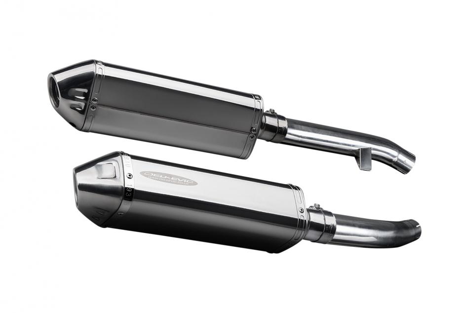 YAMAHA FJR1300 2001-2005 Echappement Silencieux 320mm Tri-Ovale Inox