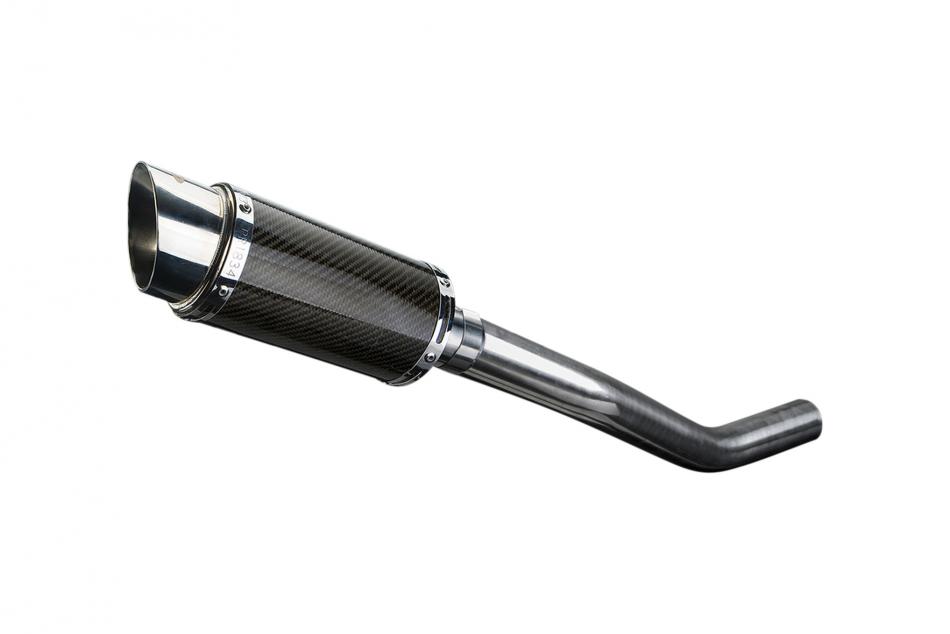 KAWASAKI ZX9R Ninja 2000-2001 Echappement Silencieux 200mm Rond Carbone PISTE