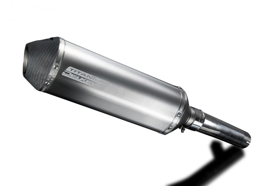 Honda CBR600 FH FJ FK FL 1987-90 Echappement KIT-Silencieux 343mm X-Ovale Titane