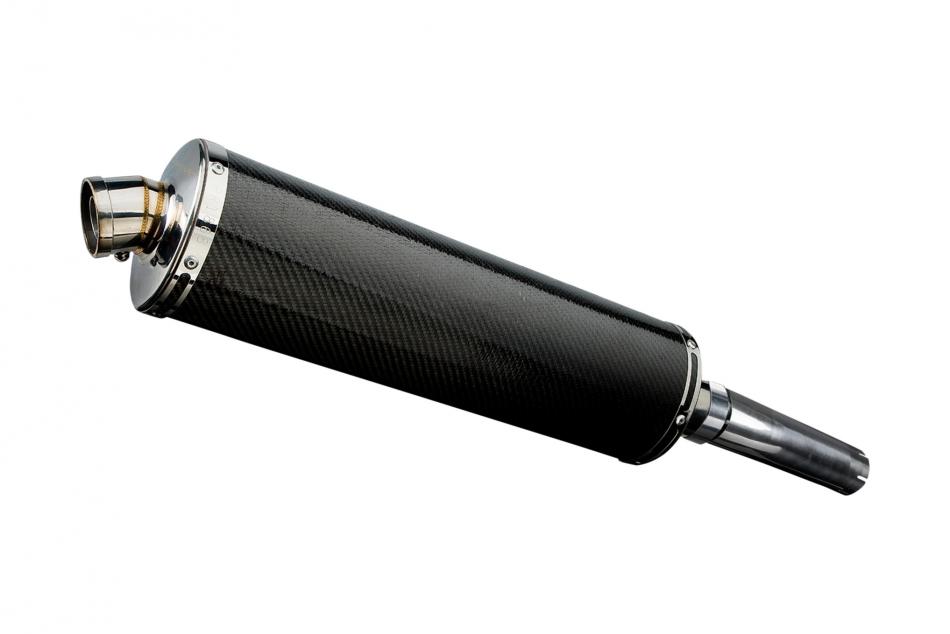 HONDA CBR600F 1987-1990 Echappement Silencieux 450mm Ovale Carbone