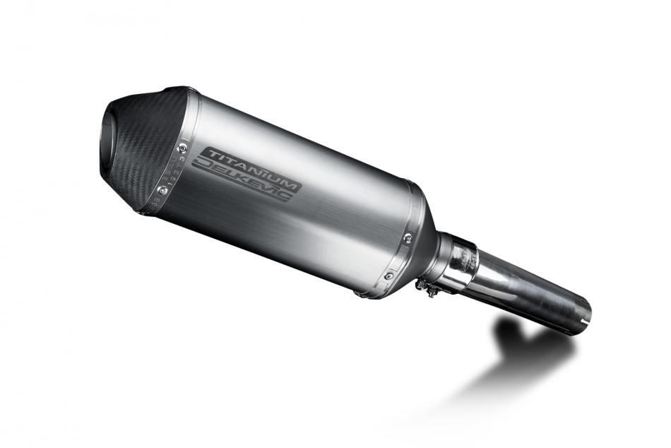 Honda CBR600 FH FJ FK FL 1987-90 Echappement KIT-Silencieux 343mm X-Ovale Titane